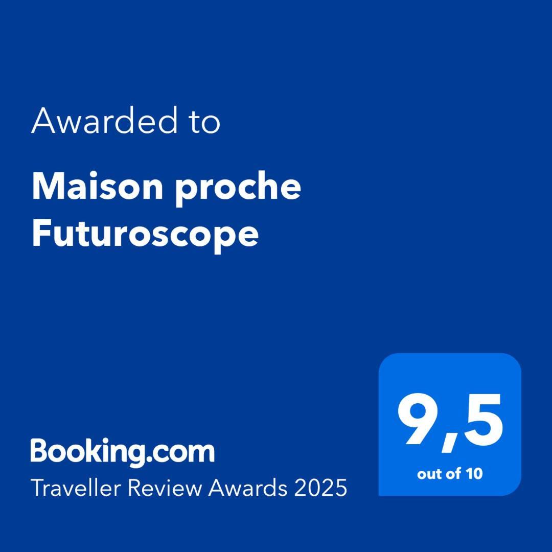 Maison Proche Futuroscope Chasseneuil-du-Poitou Esterno foto